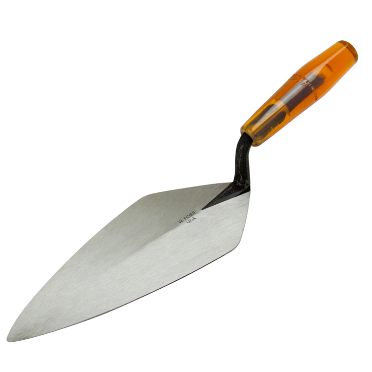 11 in Narrow London Brick Trowel with Plastic Handle