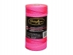 1000' Braided Nylon Construction Line - Flourecent Pink