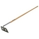 Pony 10" x 6" Perforated Mortar Mixer Hoe W/60" Wood Handle